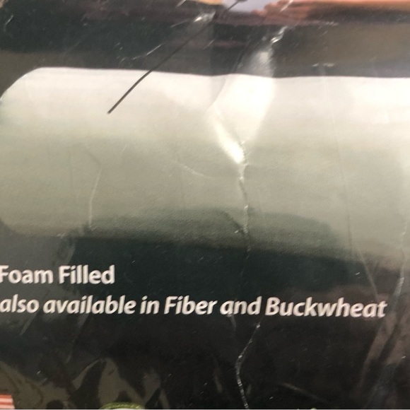 New Mr. Pillow Support Roll Neck Knee Jr Med Soft 17”X4.5” Foam Filled Ivory - Picture 2 of 4